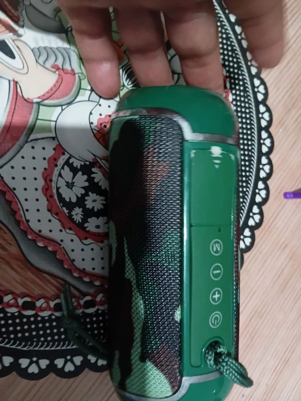 ? Caixa de Som Bluetooth JBL Camuflada - Funcionando Perfeitamente - Foto 4