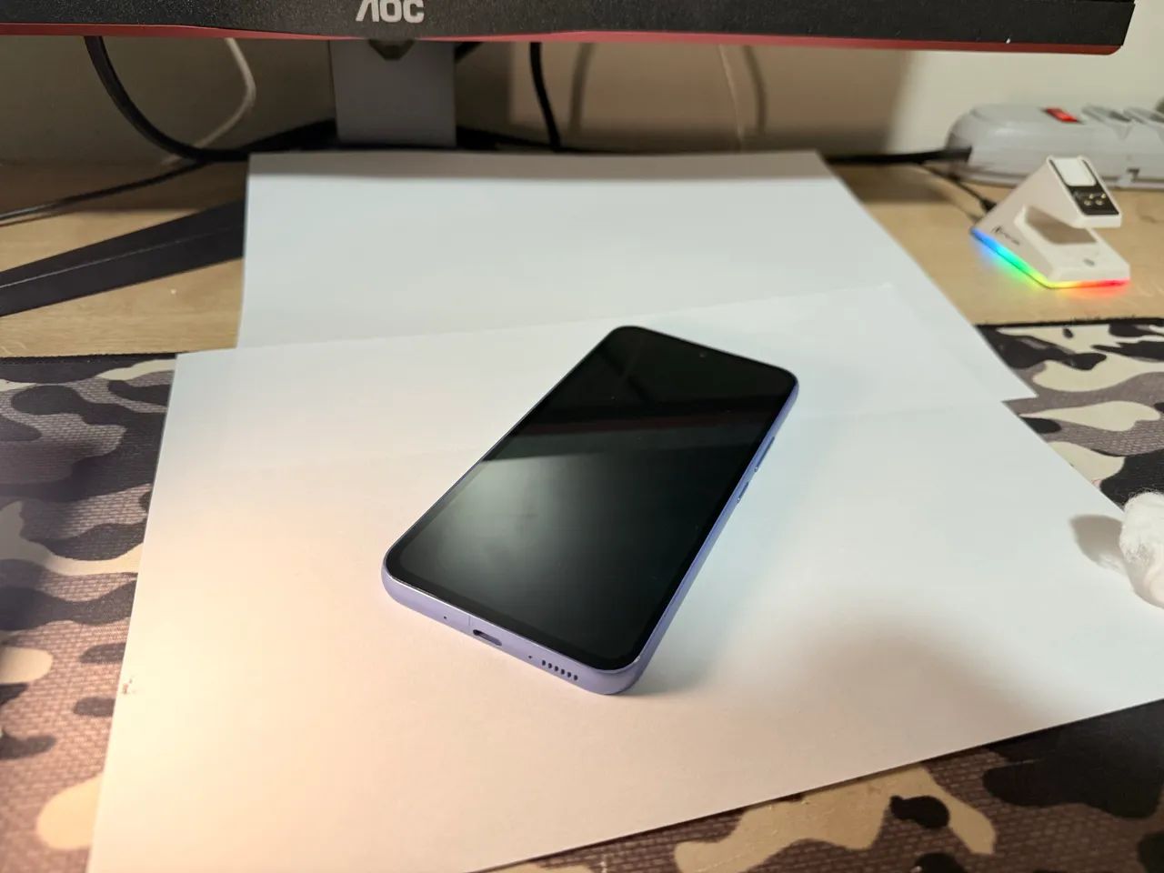 A54 256GB de armazenamento  - Foto 4