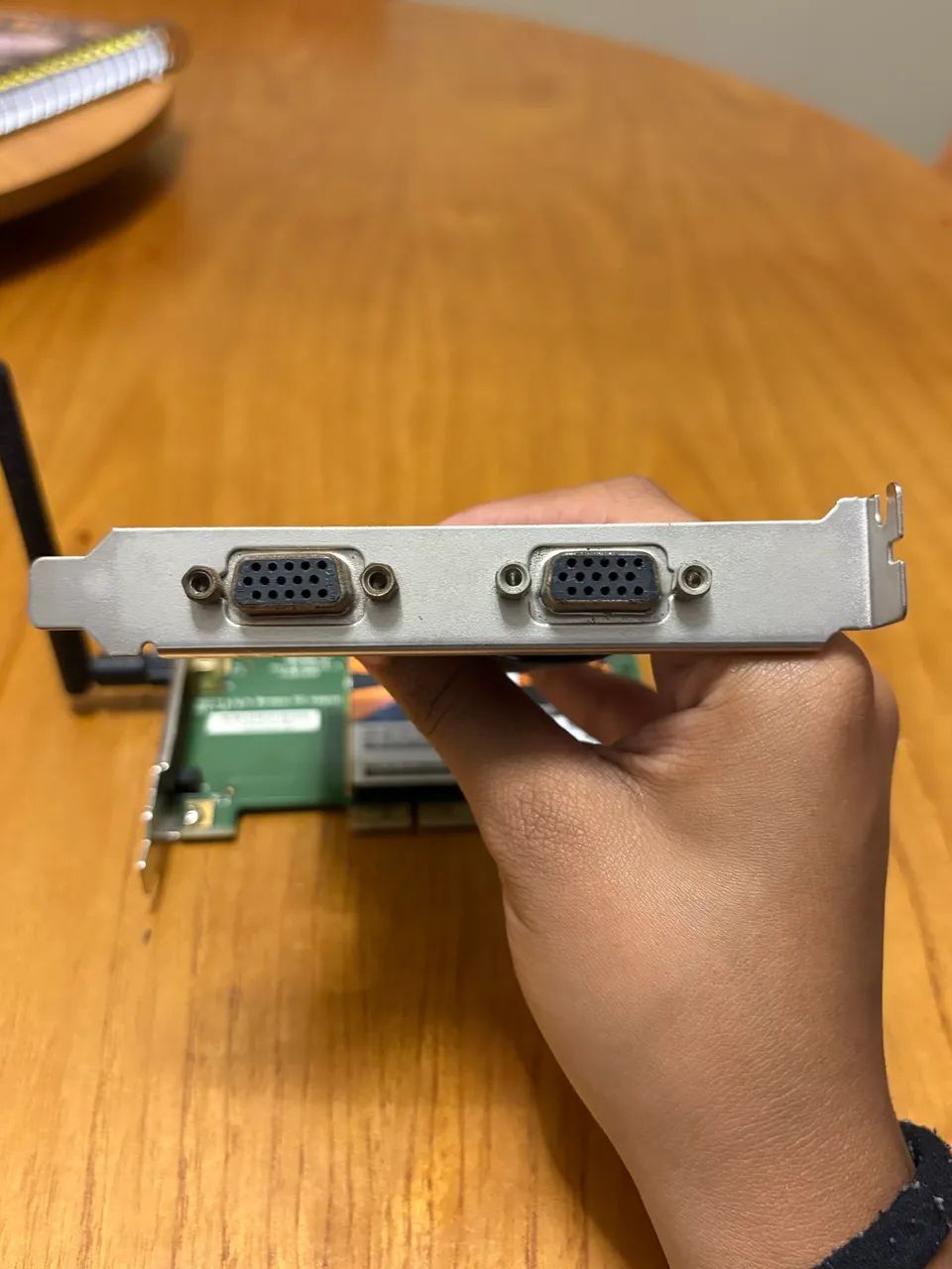 Placa de vídeo simples + placa de rede wifi - Foto 4