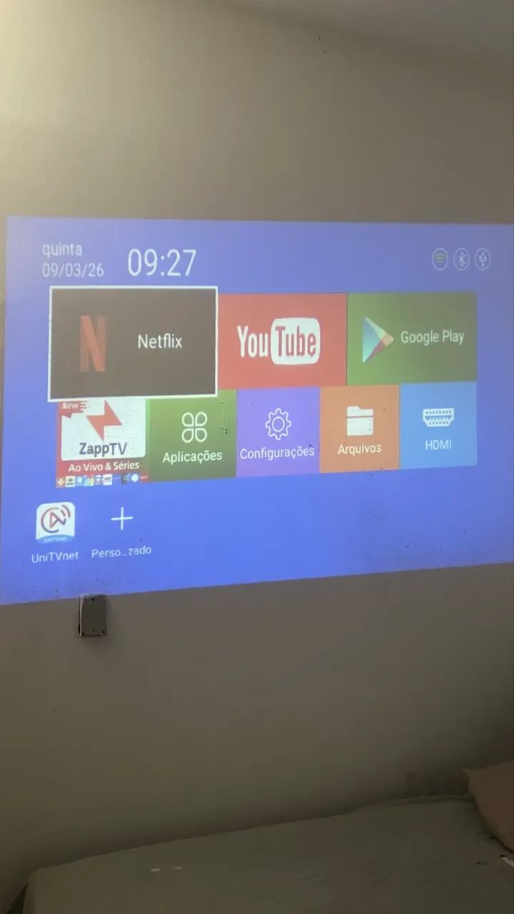 Vendo projetor com som adaptado  - Foto 2