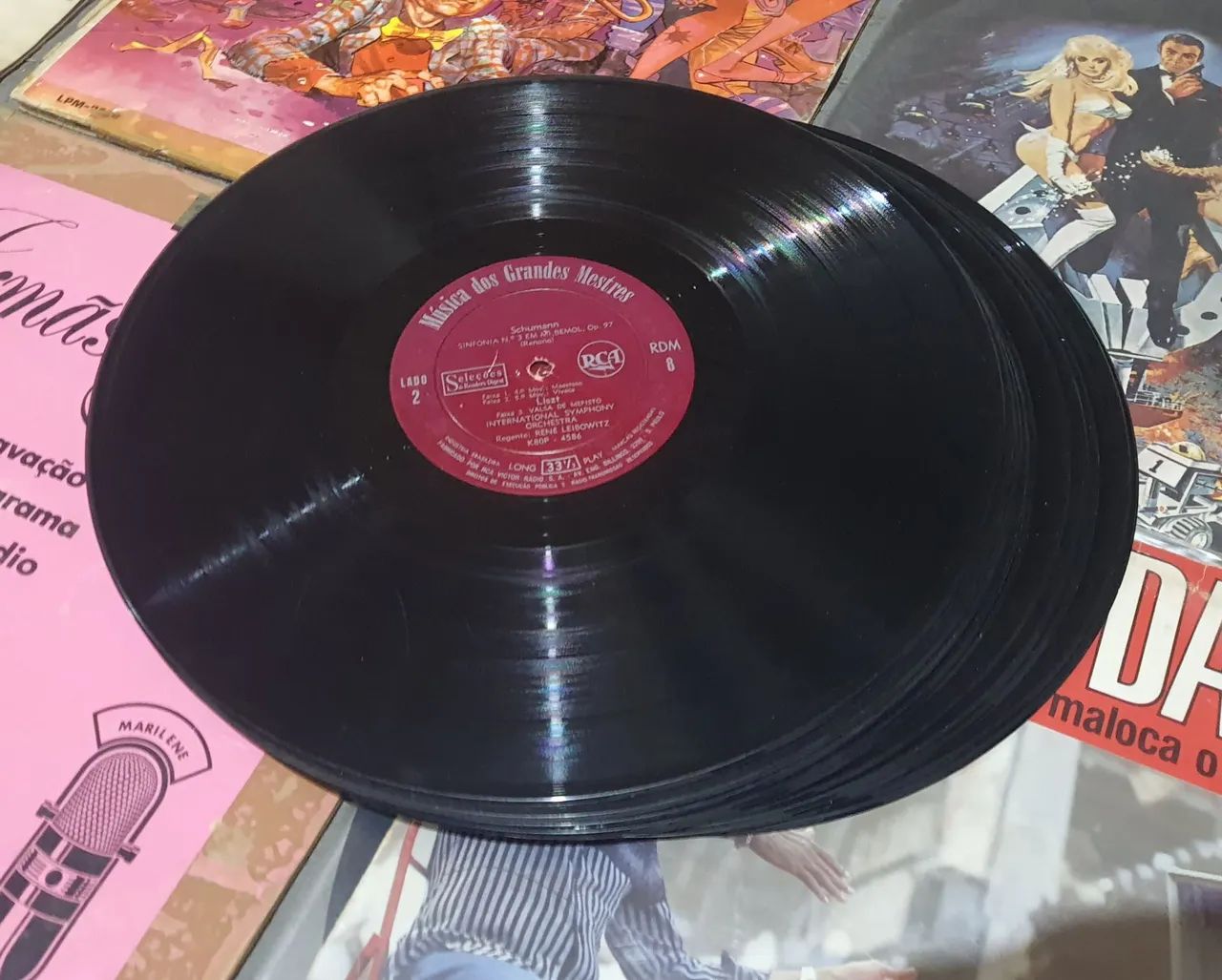 Lote 10 Lps Disco De Vinil Antigo