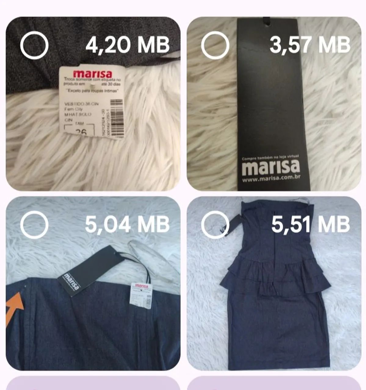 Vestido Jeans Tomara Que Caia 36 - Foto 5