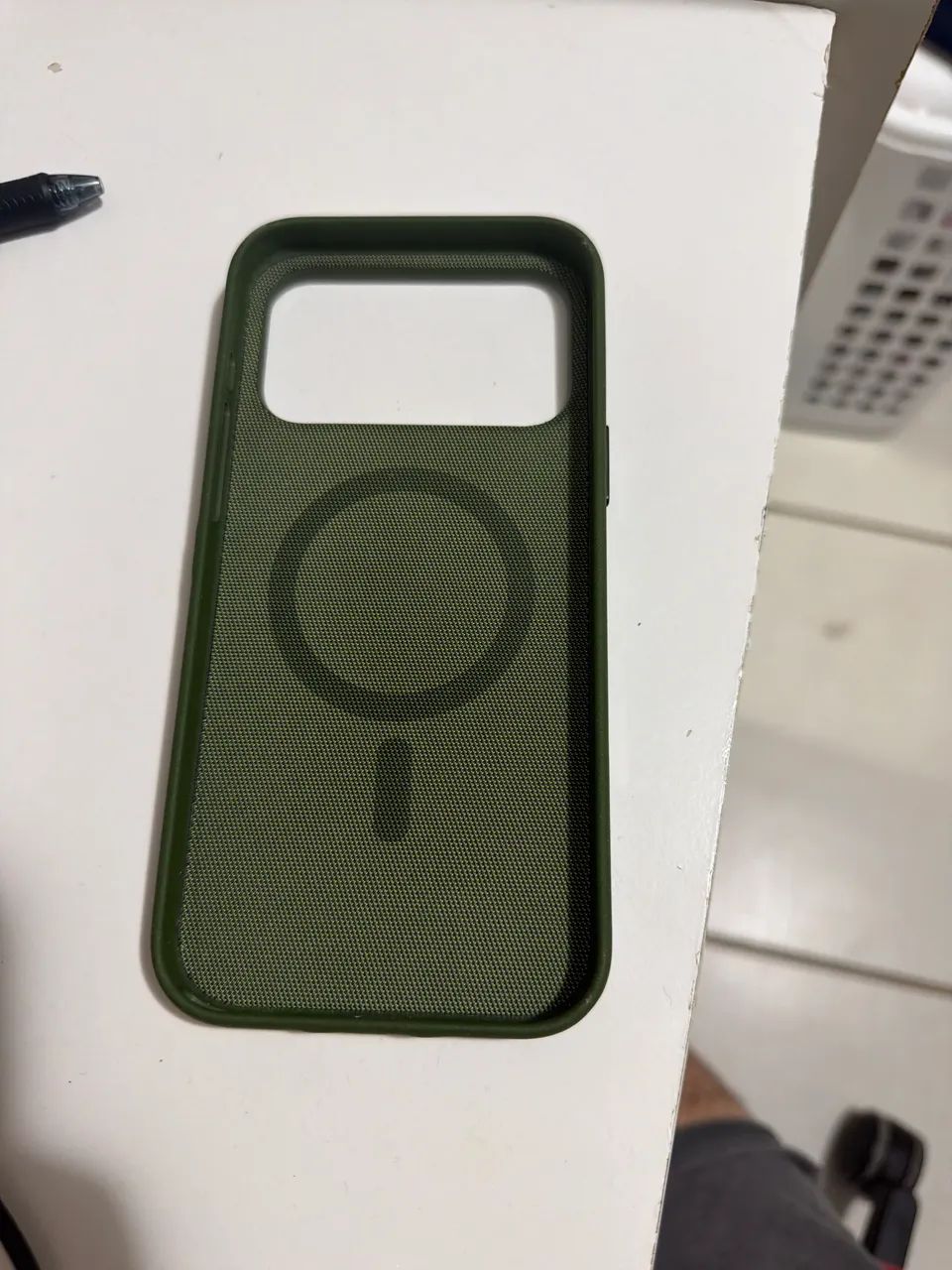  Capa Original Apple Techwoven NOVA Iphone 17promax Recebida na Garantia Apple Nunca Usada - Foto 2