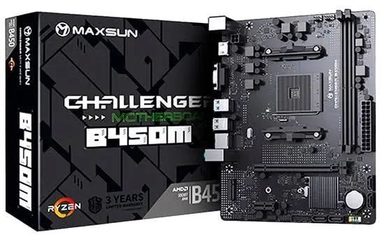 Vendo placa-mãe Maxun Challenger B-450m