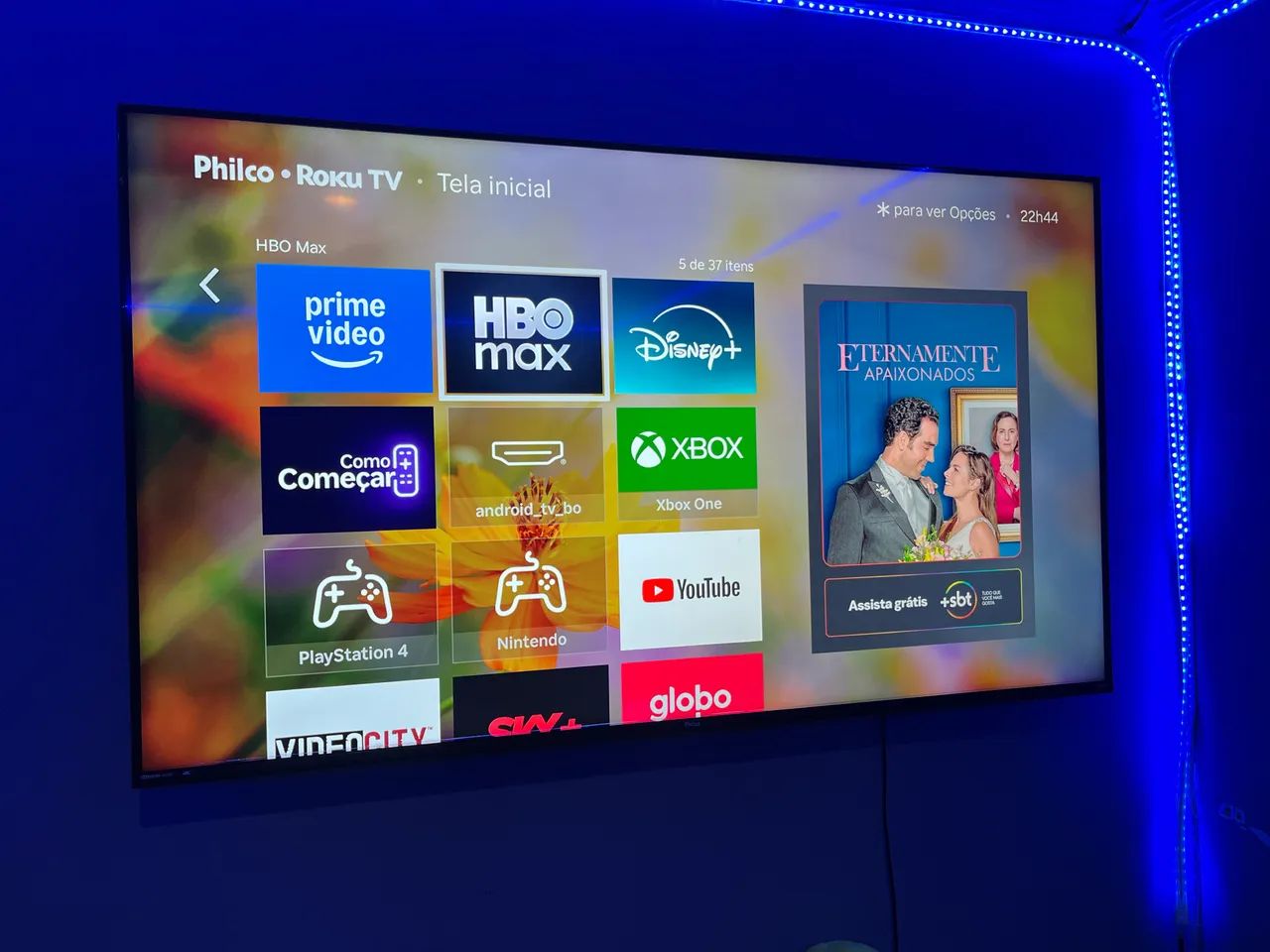 Smart Tv 4k 58Polegadas Philco - Roku - Foto 5
