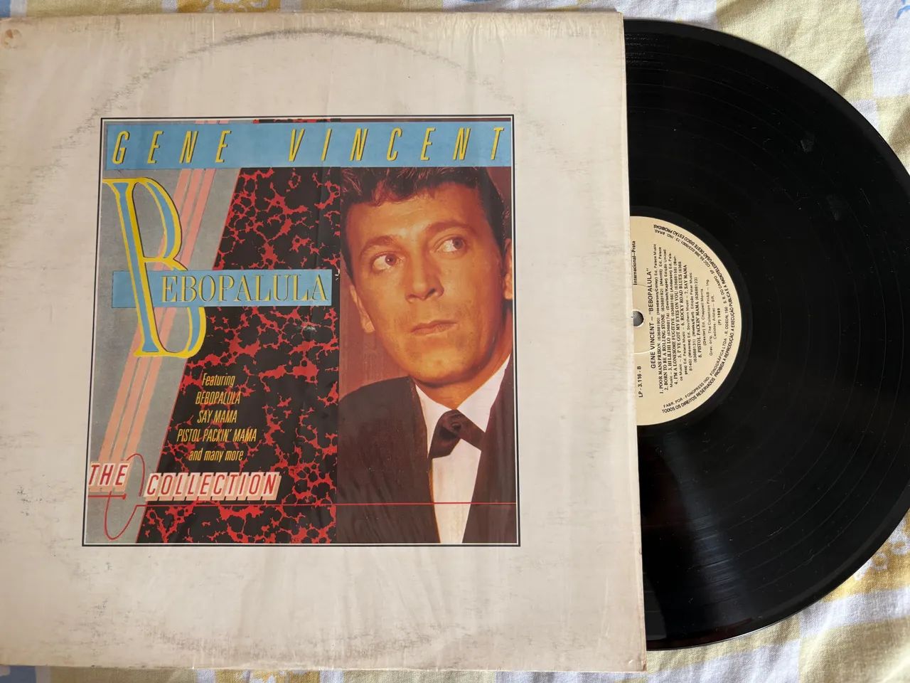 LP vinil GENE VINCENT rock anos 60 Bebopalula