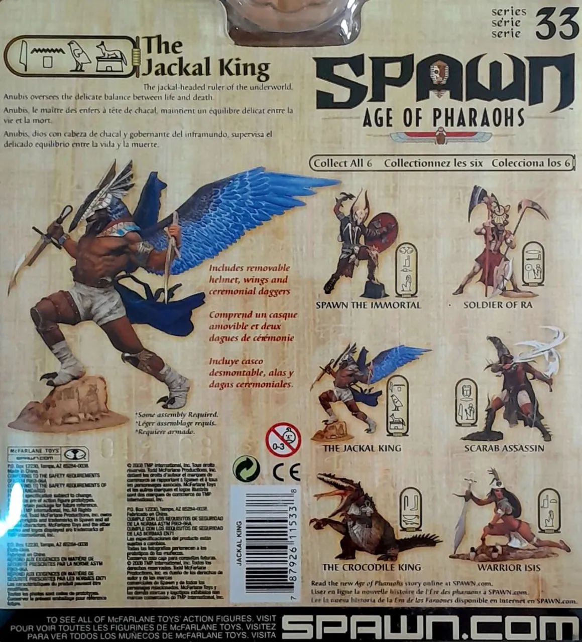 The Jackal King Spawn Age Of Pharaos - Foto 2