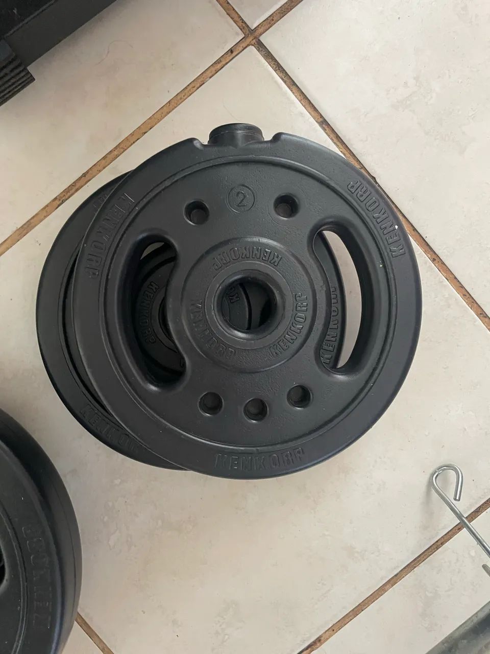 kit musculação 20kg - Foto 3