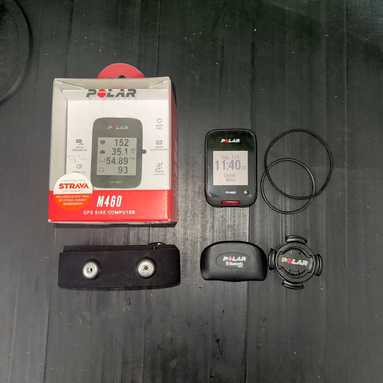 GPS Polar M460 + Sensor cardíaco Polar H7