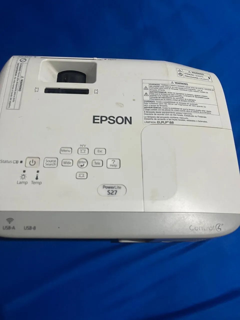 Vendo projetor epson s27  - Foto 2