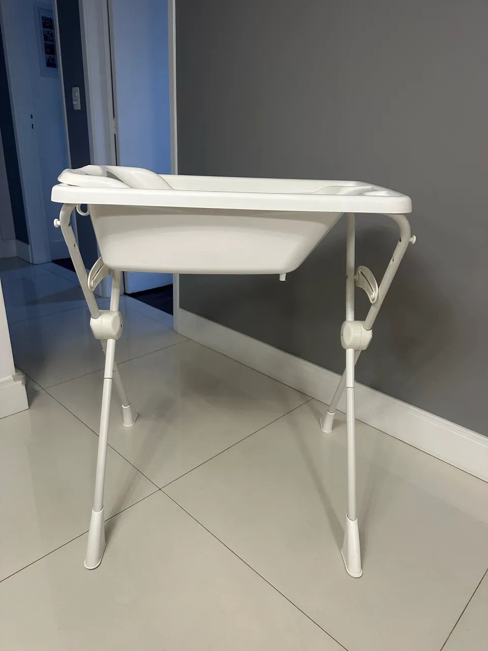 Banheira de bebê Galzerano com Suporte e redutor  - Foto 3