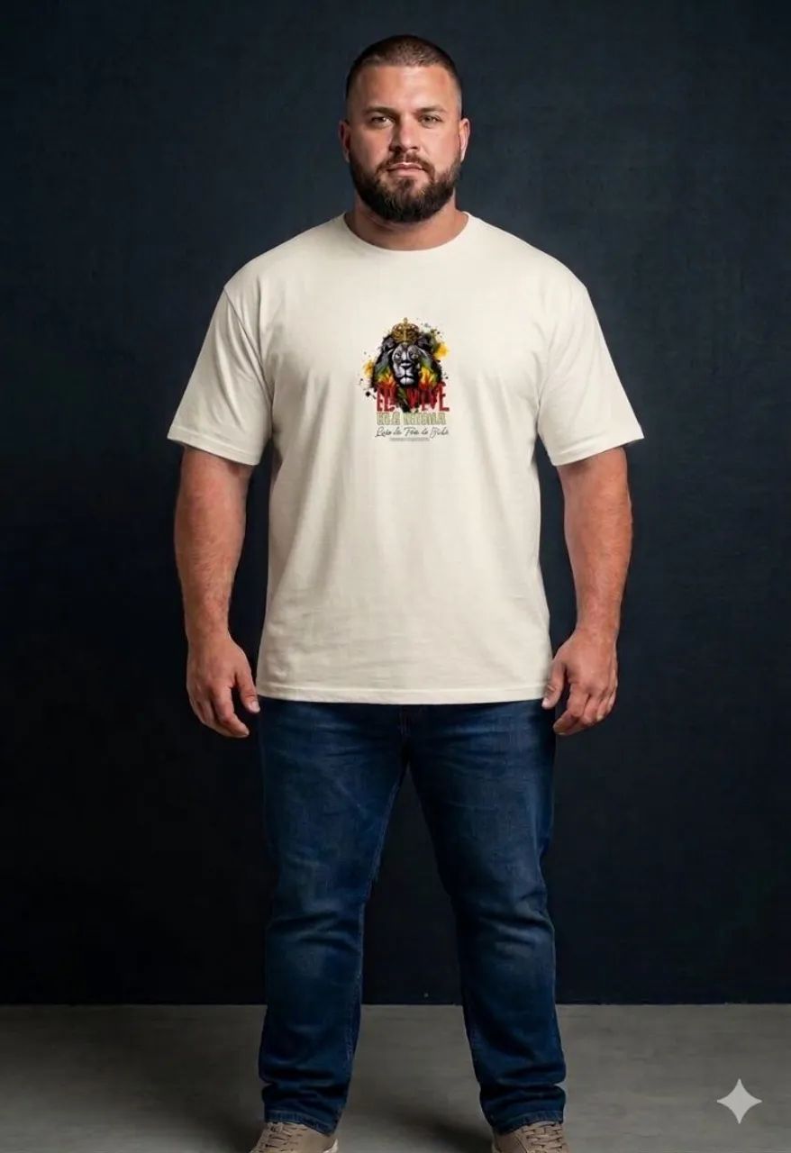 Camiseta estampada plus size G1/G4 - Foto 3
