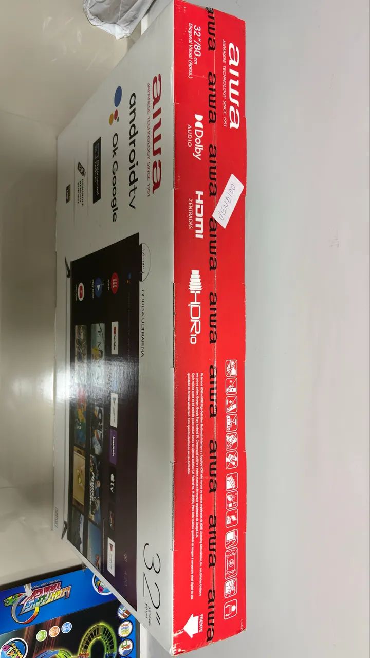 Tv nova aiwa na caixa lacrada 