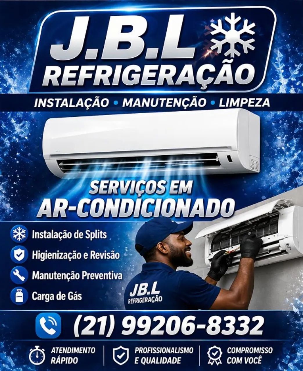 INSTALAÇÃO E CONSERTO DE AR CONDICIONADO E GELADEIRAS - Foto 3