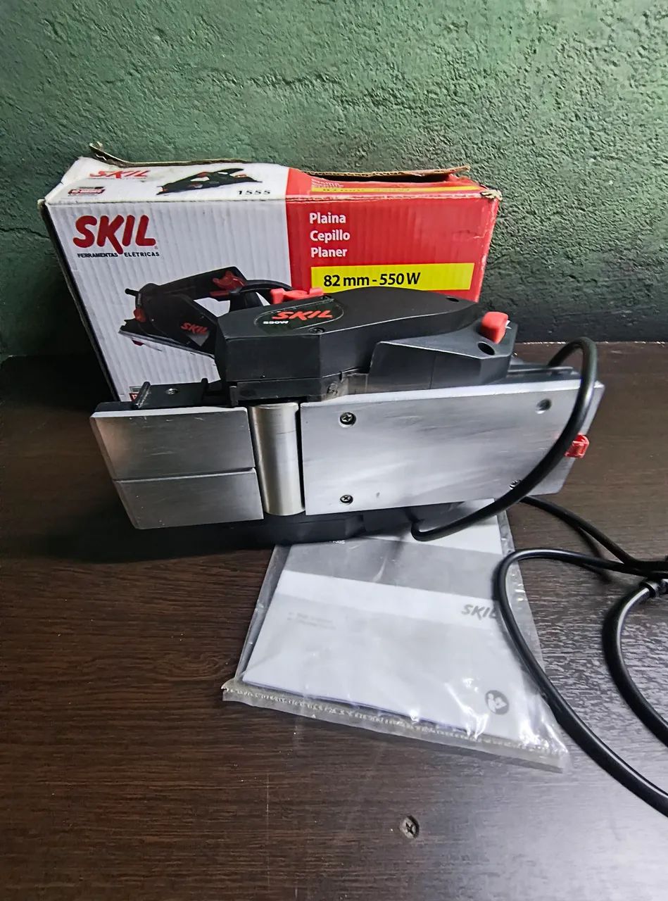 Plaina Elétrica Manual Skil 1555 127 V - Foto 2