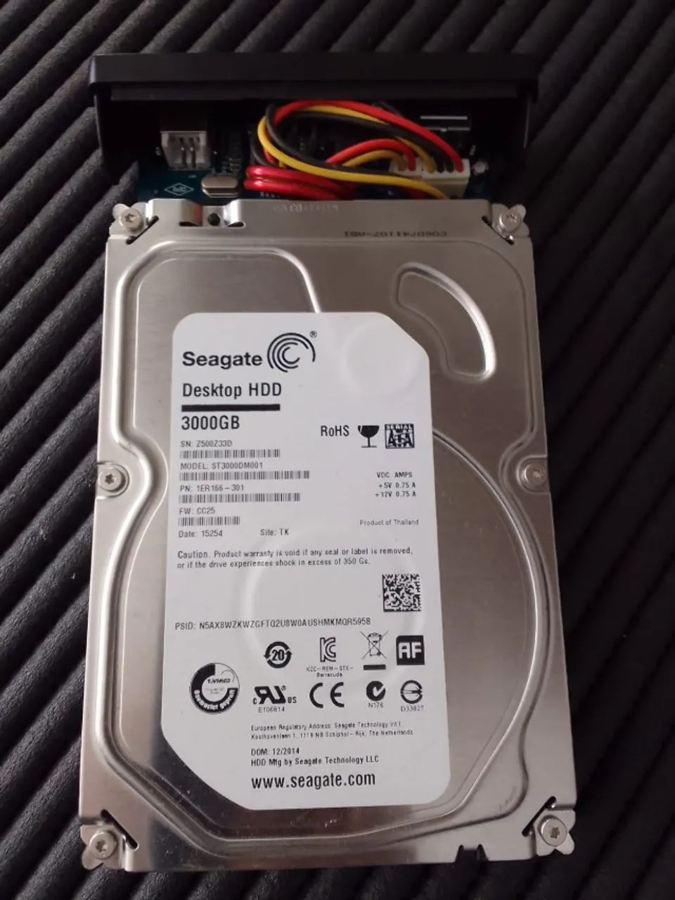 HD 3Tb SEAGATE com case externa - Foto 2