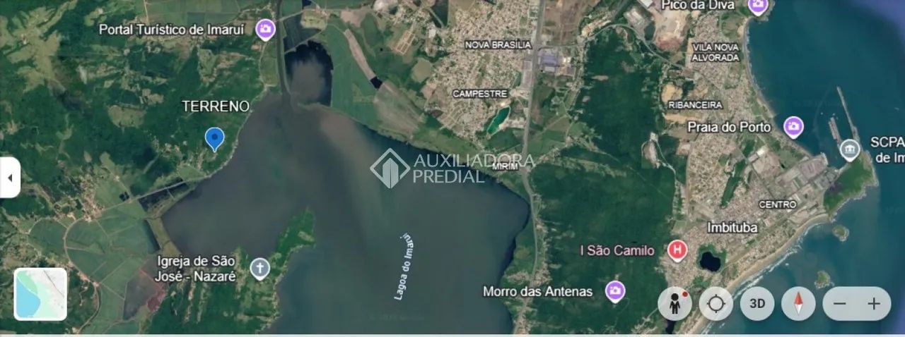 LINDO TERRENO EM IMARUÍ COM 1260m2 12 min. da BR 101 próximo da lagoa de Imaruí - Foto 2