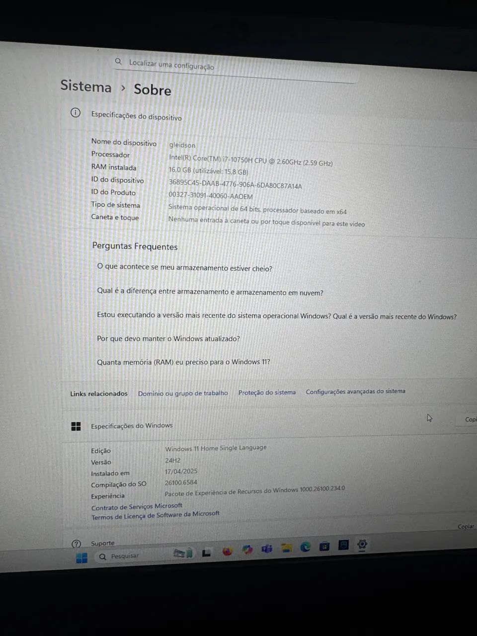 Notebook Acre nitro 5 i7 17? - Foto 3
