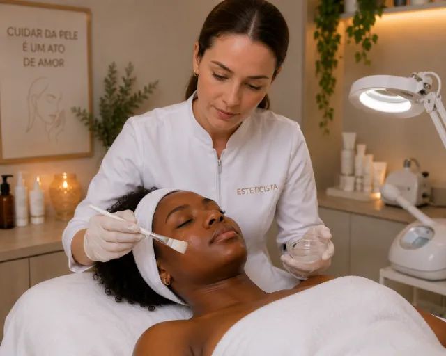 Esteticista com experiência