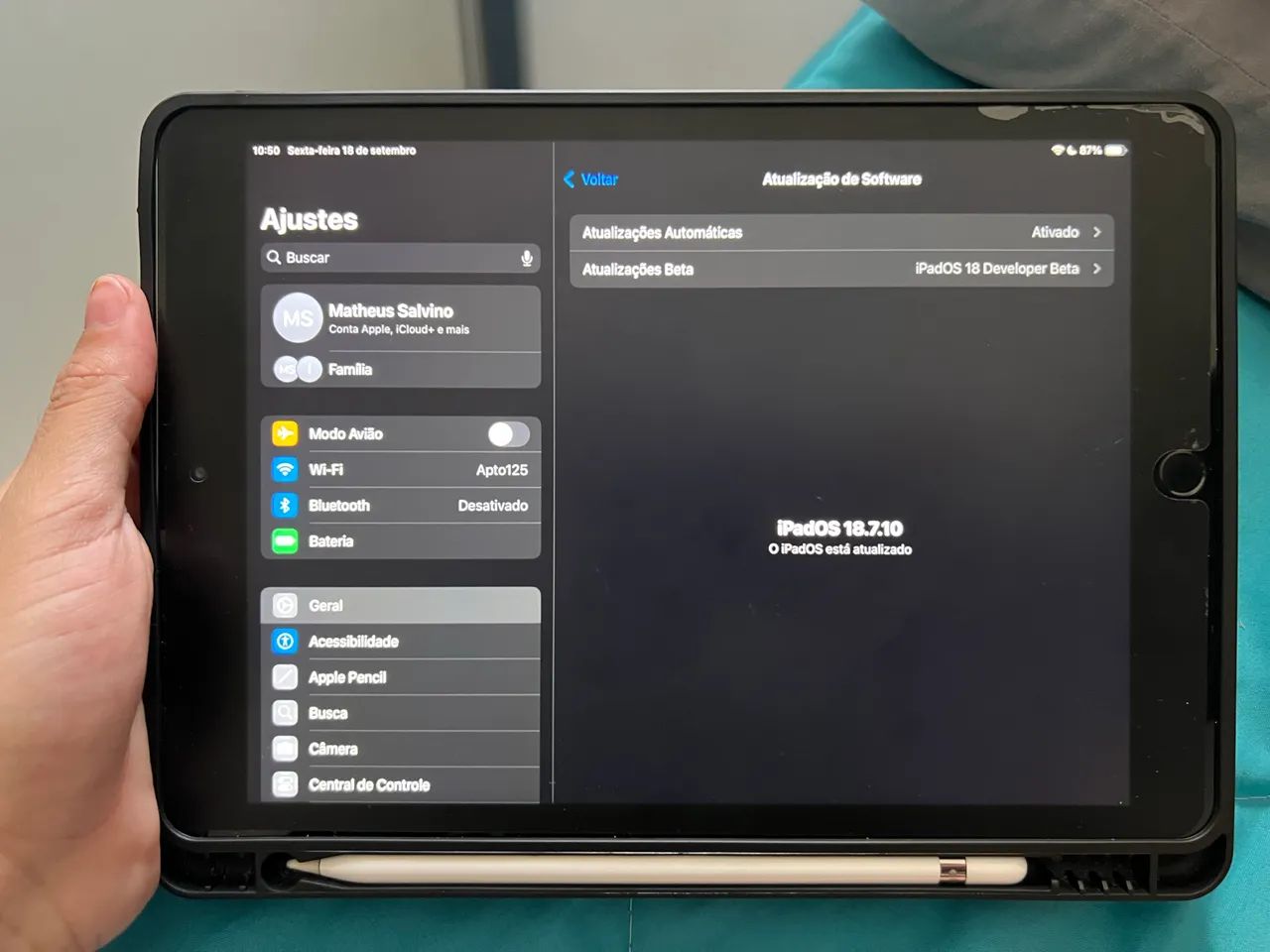 iPad 7ª Geração - 128 GB | Excelente estado - Foto 2