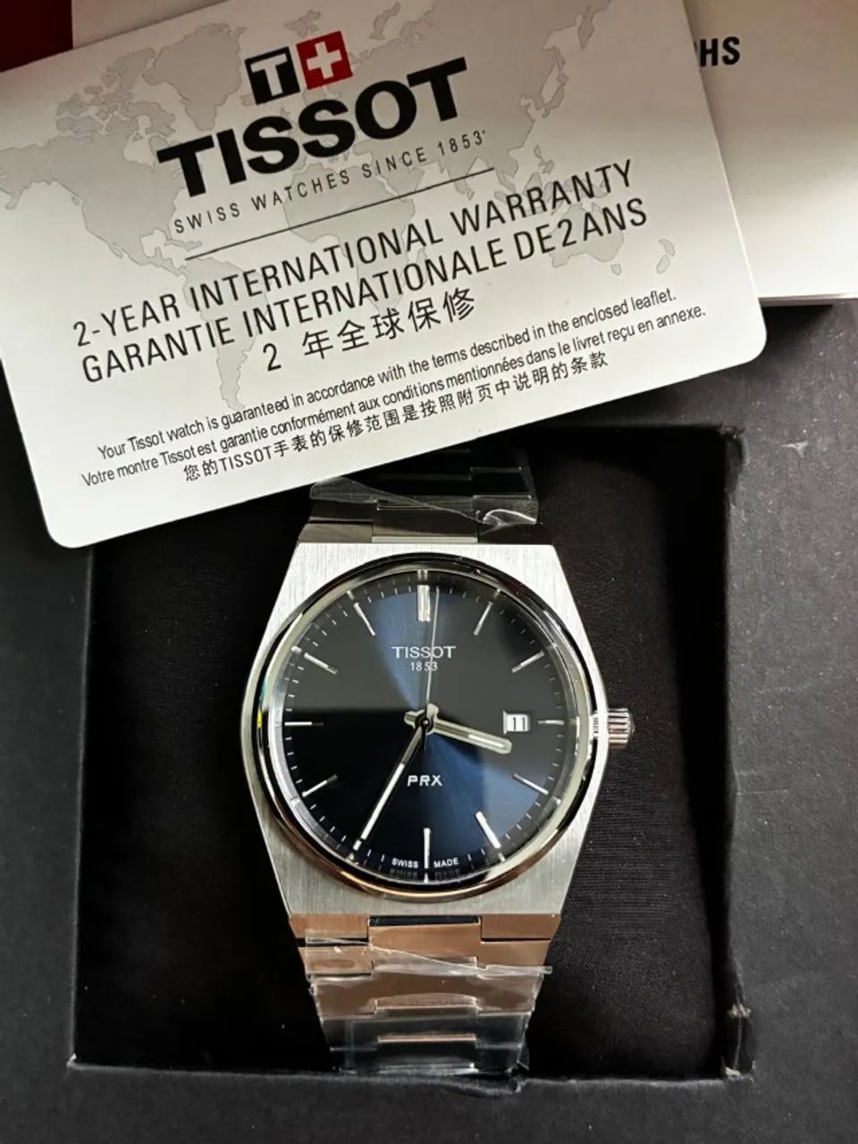 Tissot PRX quartz 40mm azul