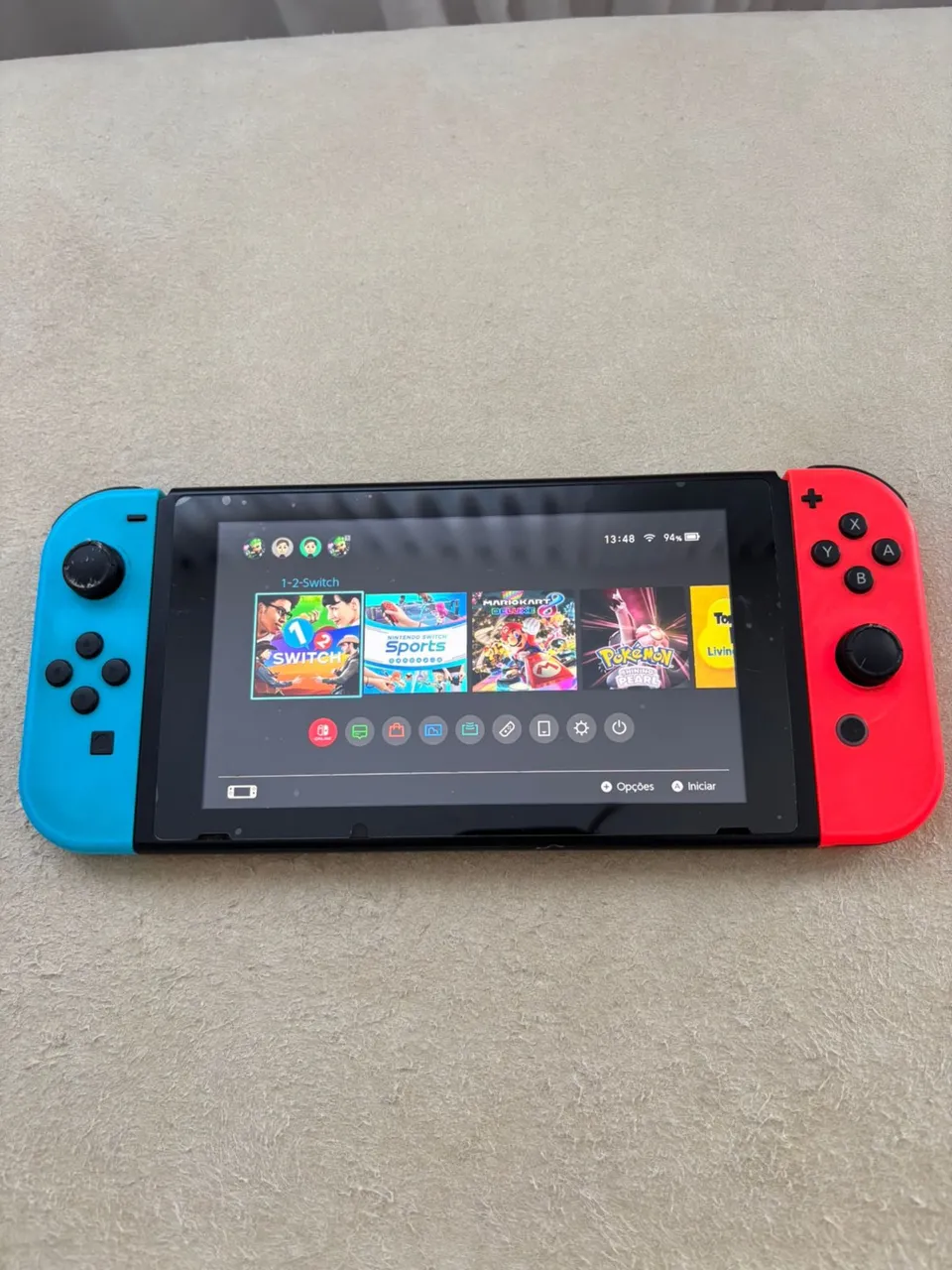 Joy Con Original Nintendo Switch - Peças e Acessórios de Vídeo