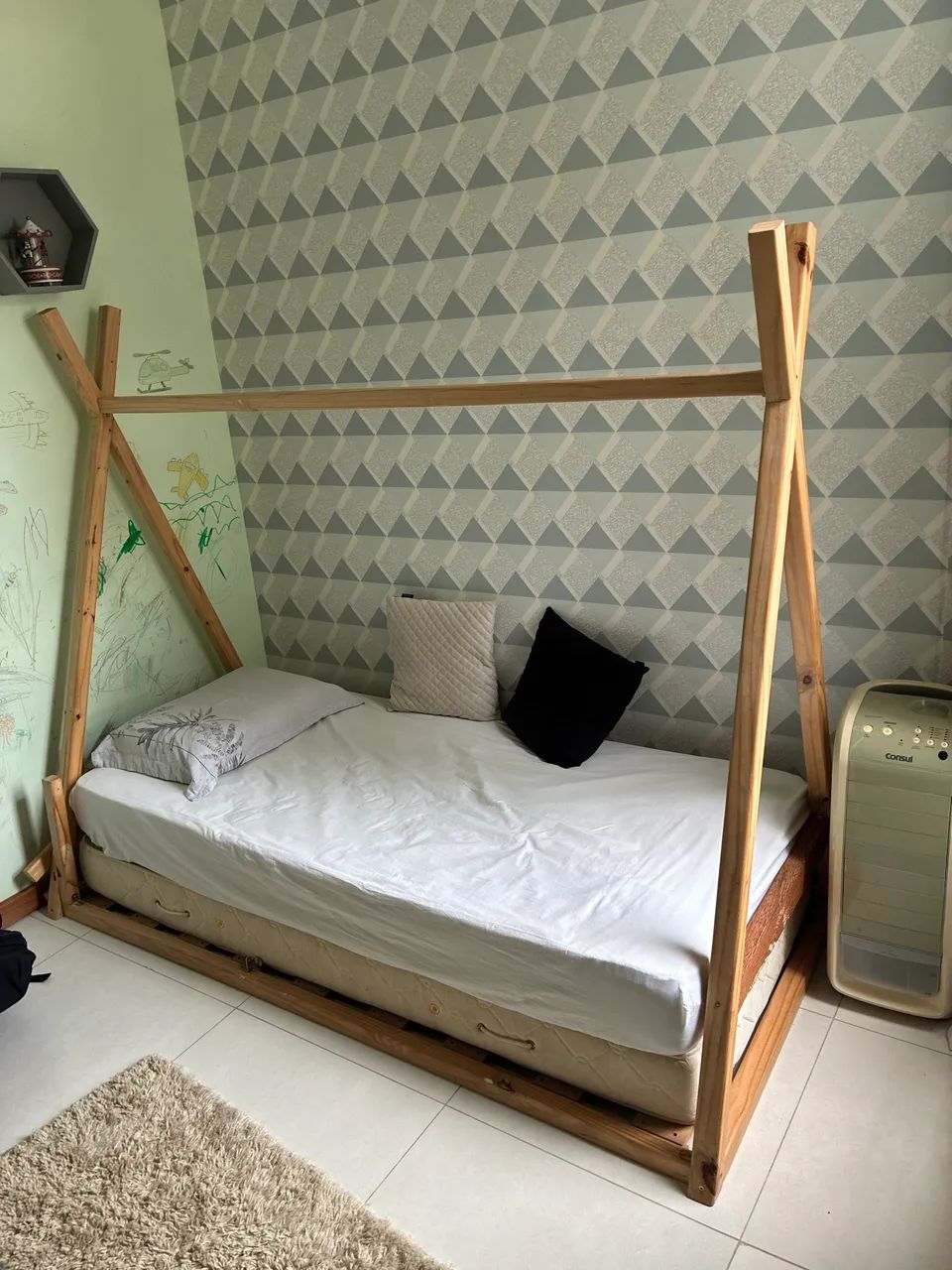 Cama infantil montessori cabana - Foto 2