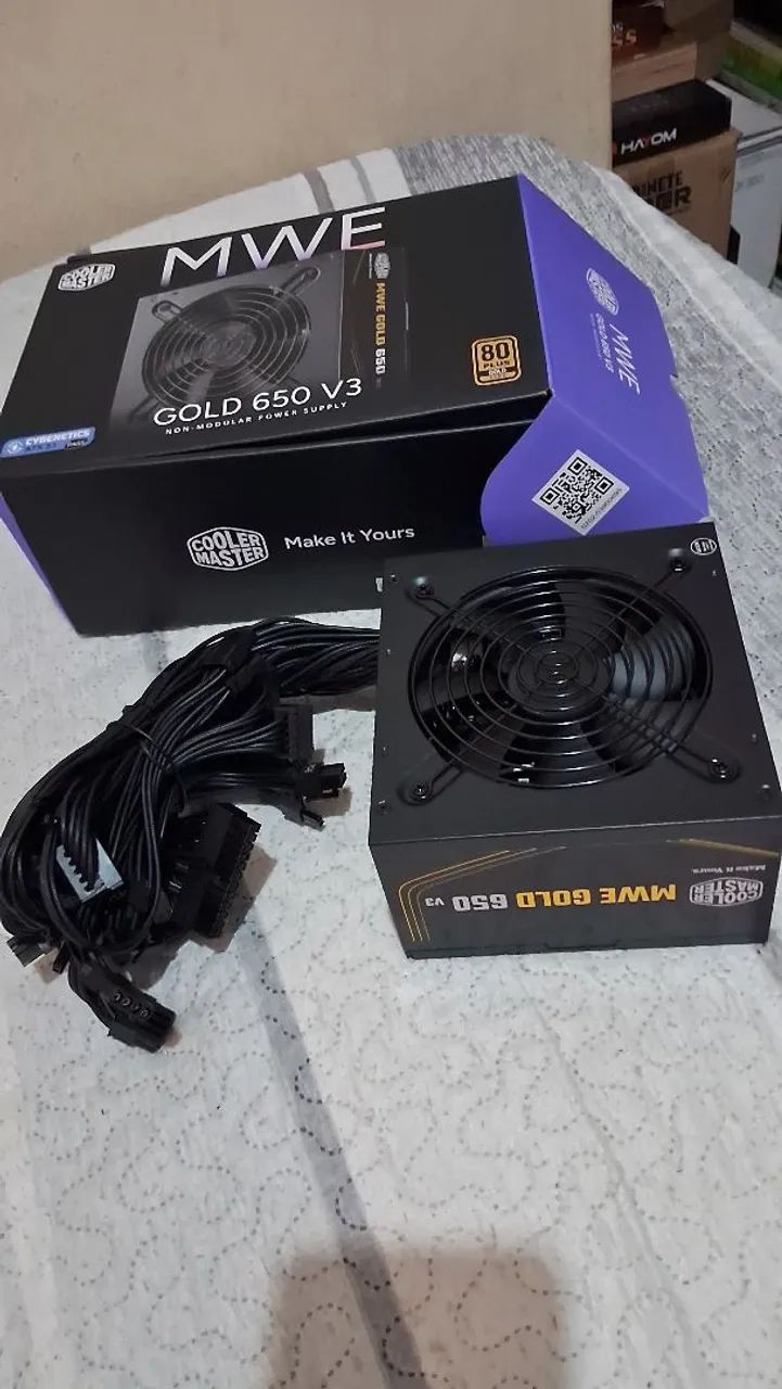Fonte de Desktop Cooler Master 650W. - Foto 2
