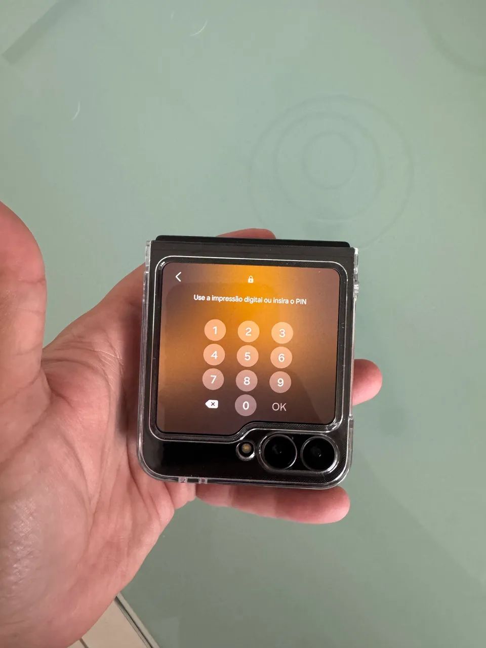 ZFlip 7 FE 4 meses de uso com nota fiscal - Foto 3