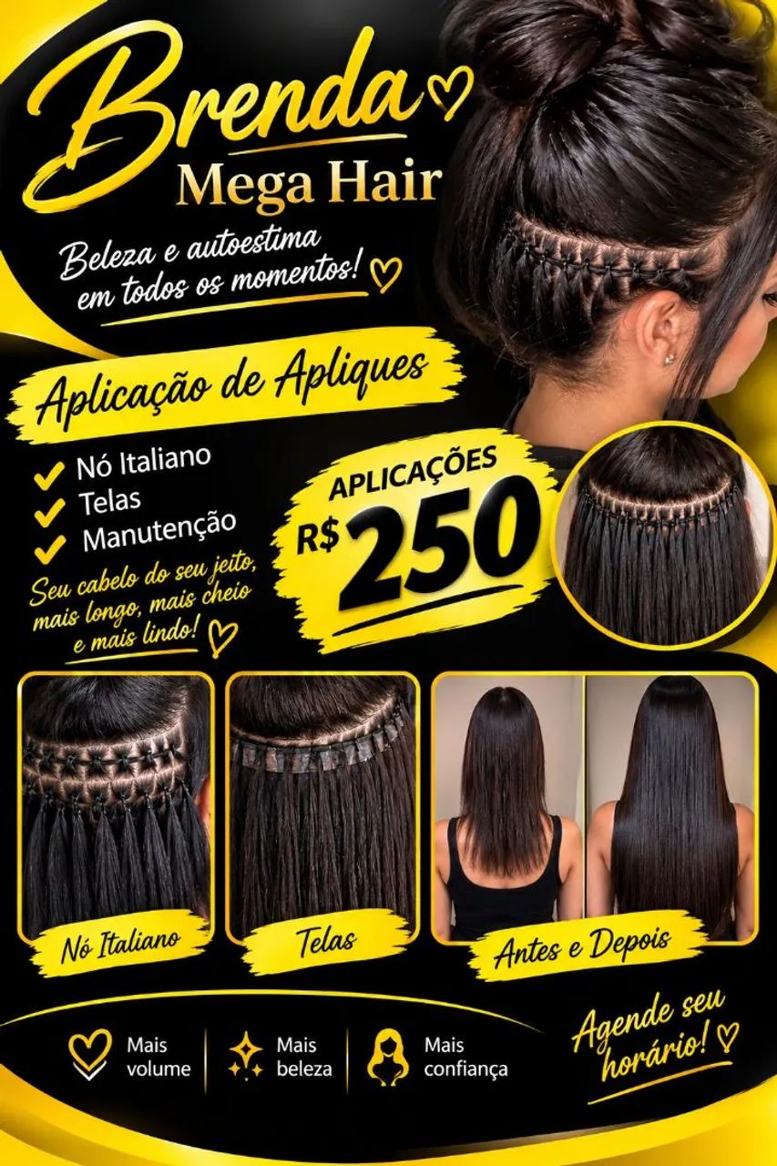 Manutenção e aplicação de apliques 