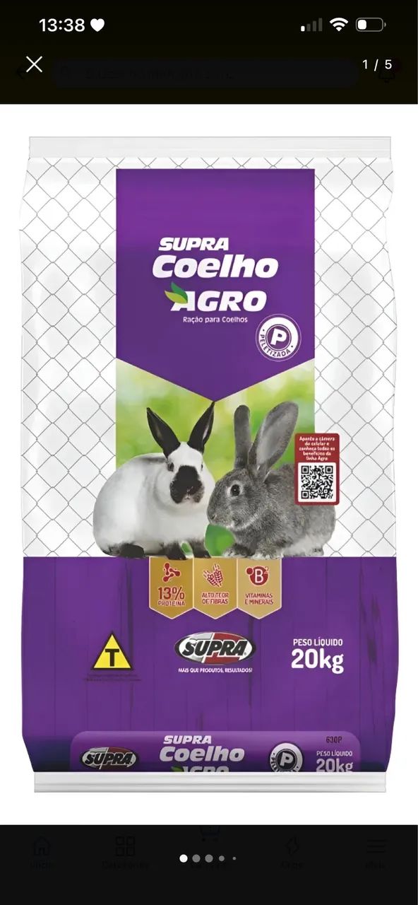 Ração de Coelho