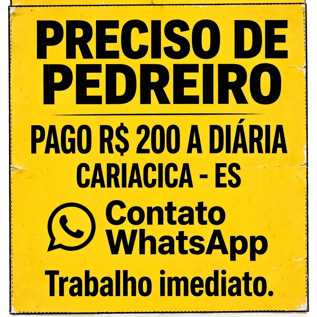 Mande mensagem se realmente estiver interessado.