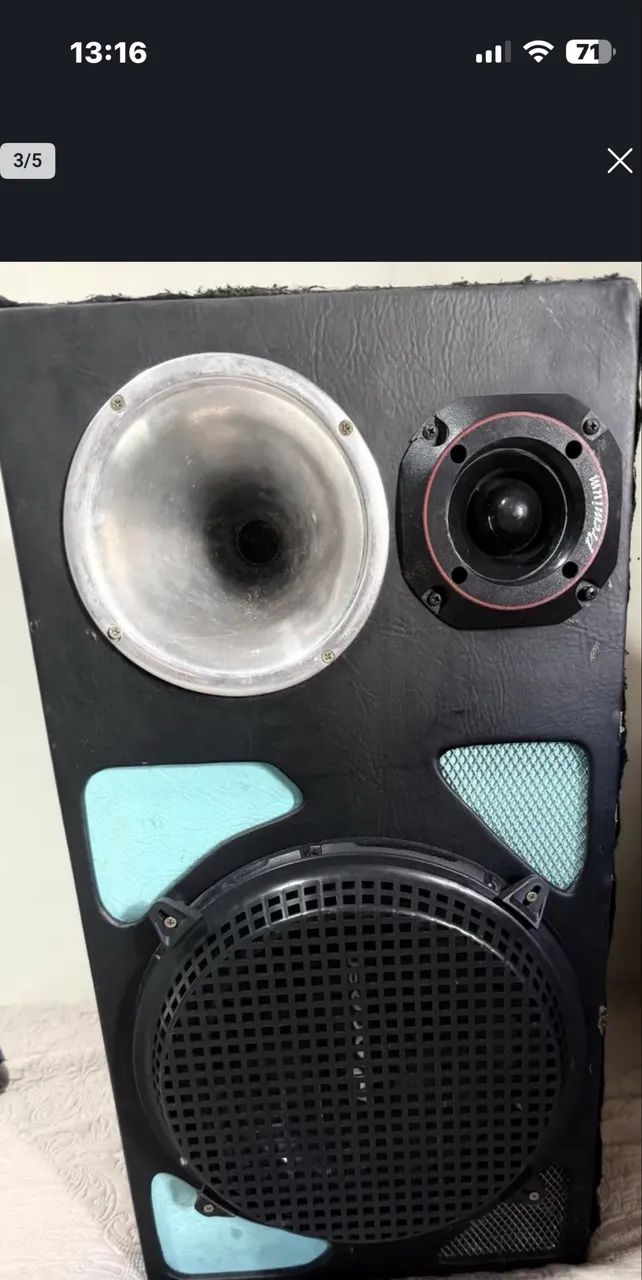 Caixa Automotiva + módulo potência 400W RMS - só a vista / Pix  - Foto 2