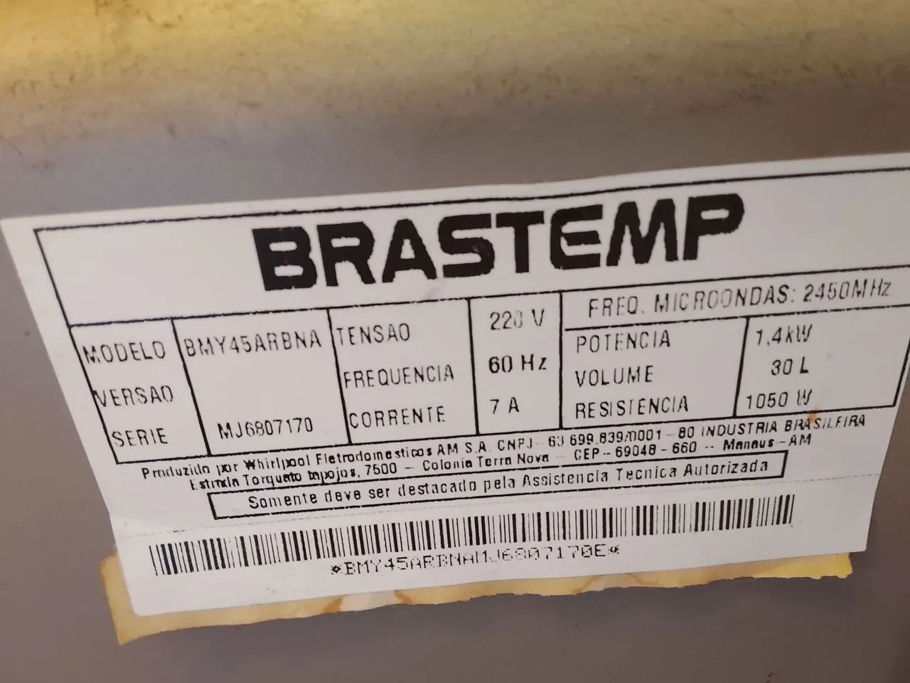 Microondas grill espelhado Brastemp - Foto 5