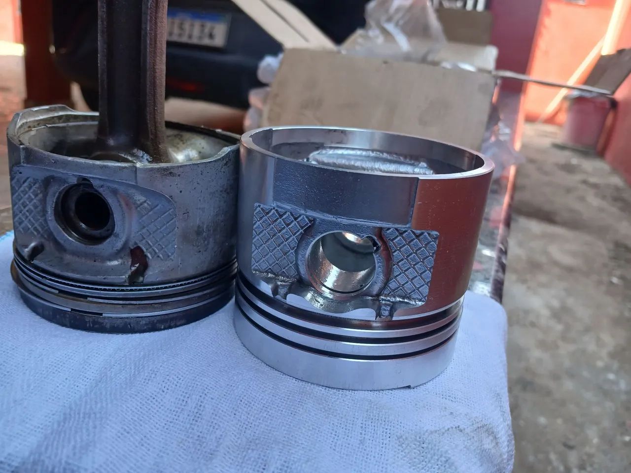 Pistoes da saveiro 2005, 1.8. Novos. - Foto 5