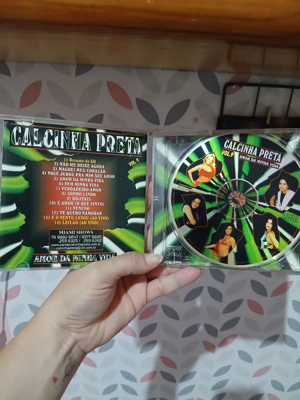 CD - Calcinha Preta, Vol.9 - Foto 3