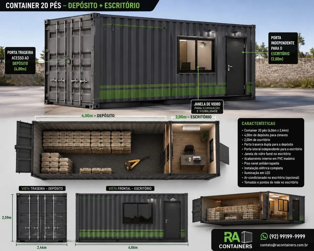 Container a venda. - Foto 3