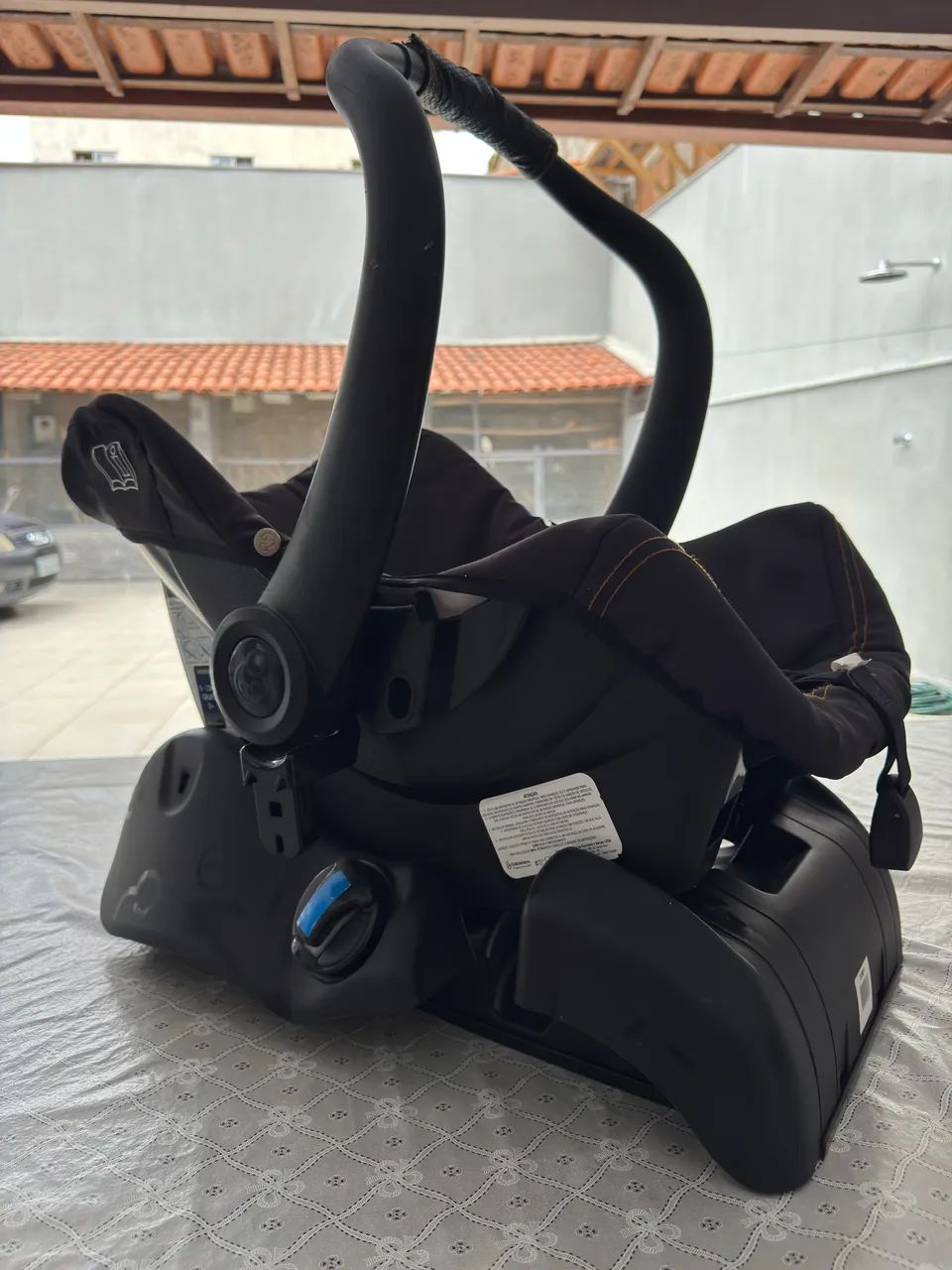 Bebê Conforto Galzerano + suporte veicular  - Foto 5
