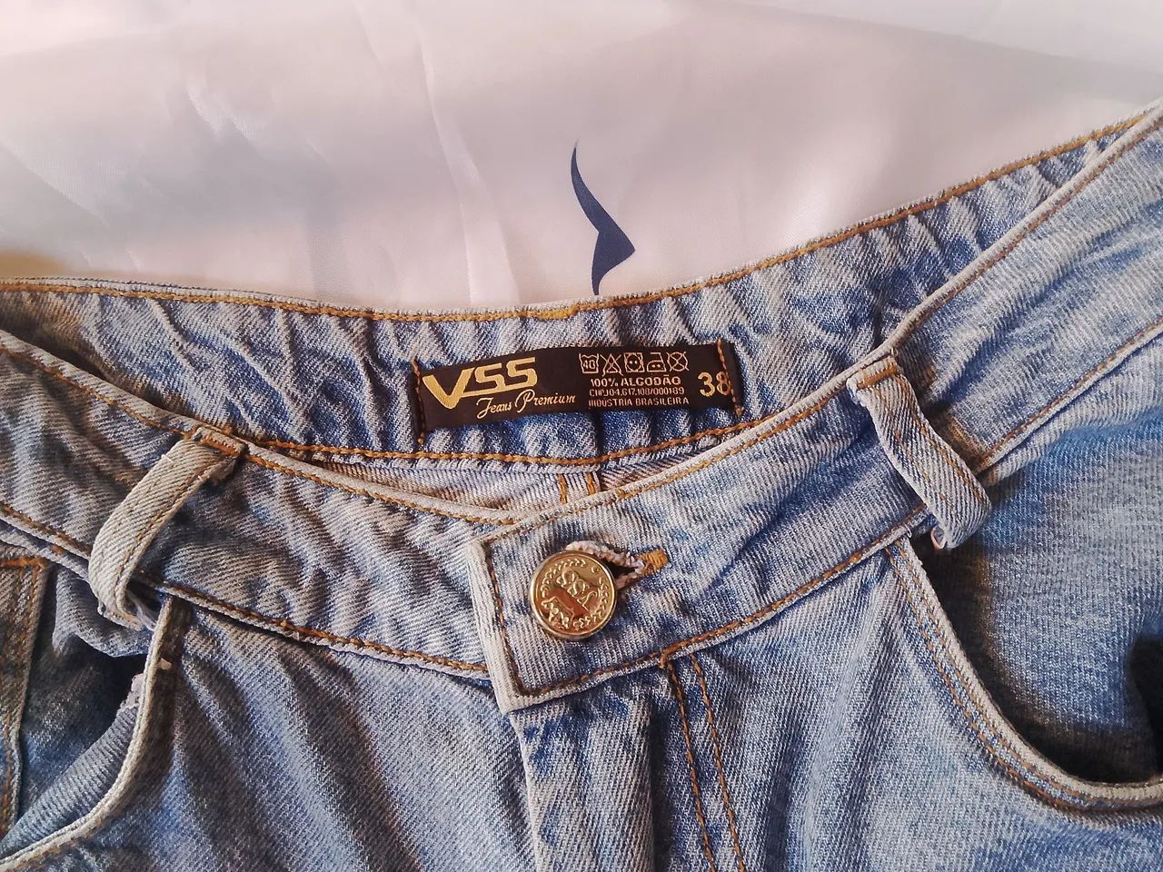 Calça jeans 38n. - Foto 3