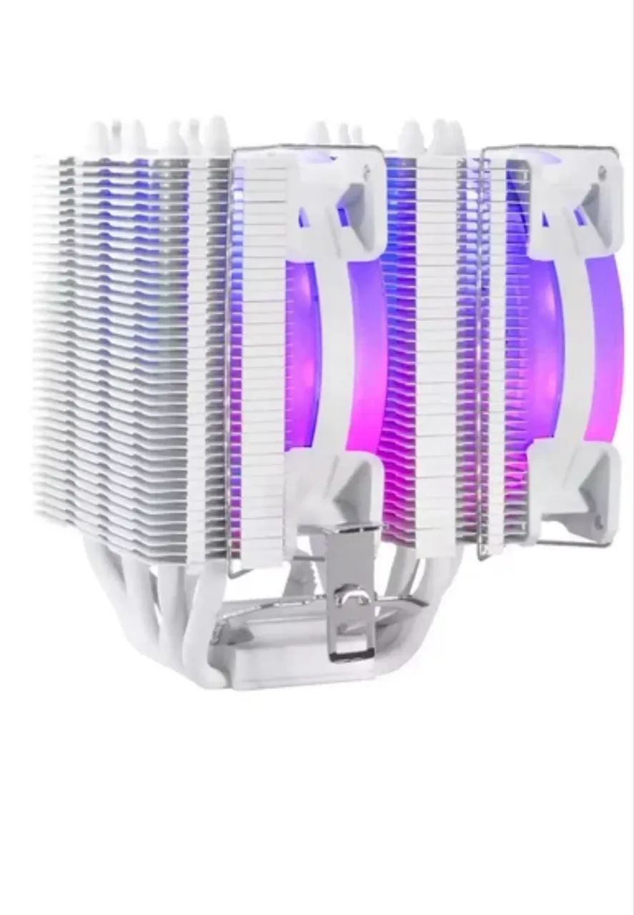 Air Cooler Rise Mode G800 ARGB Amd/intel Branco - Rm-acg8-aRGB-w - Foto 2