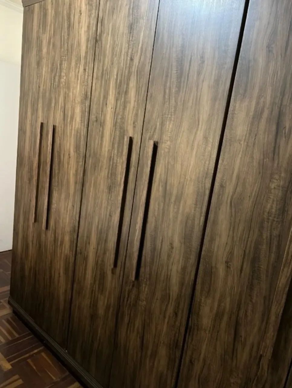 Cama de casal box com cabeceira e Guarda-roupa com 6 portas  - Foto 3