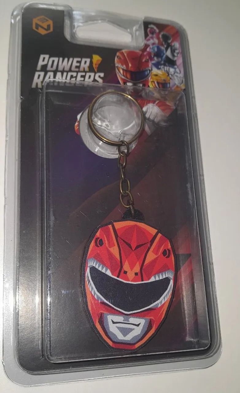 Chaveiro do Power Rangers Vermelho - Foto 4