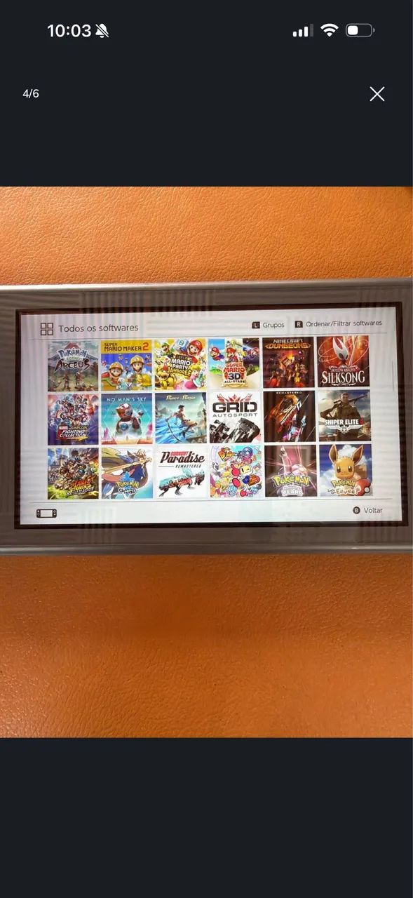 Nintendo swith lite usado impecável com todos os jogos a Nintendo - Foto 4