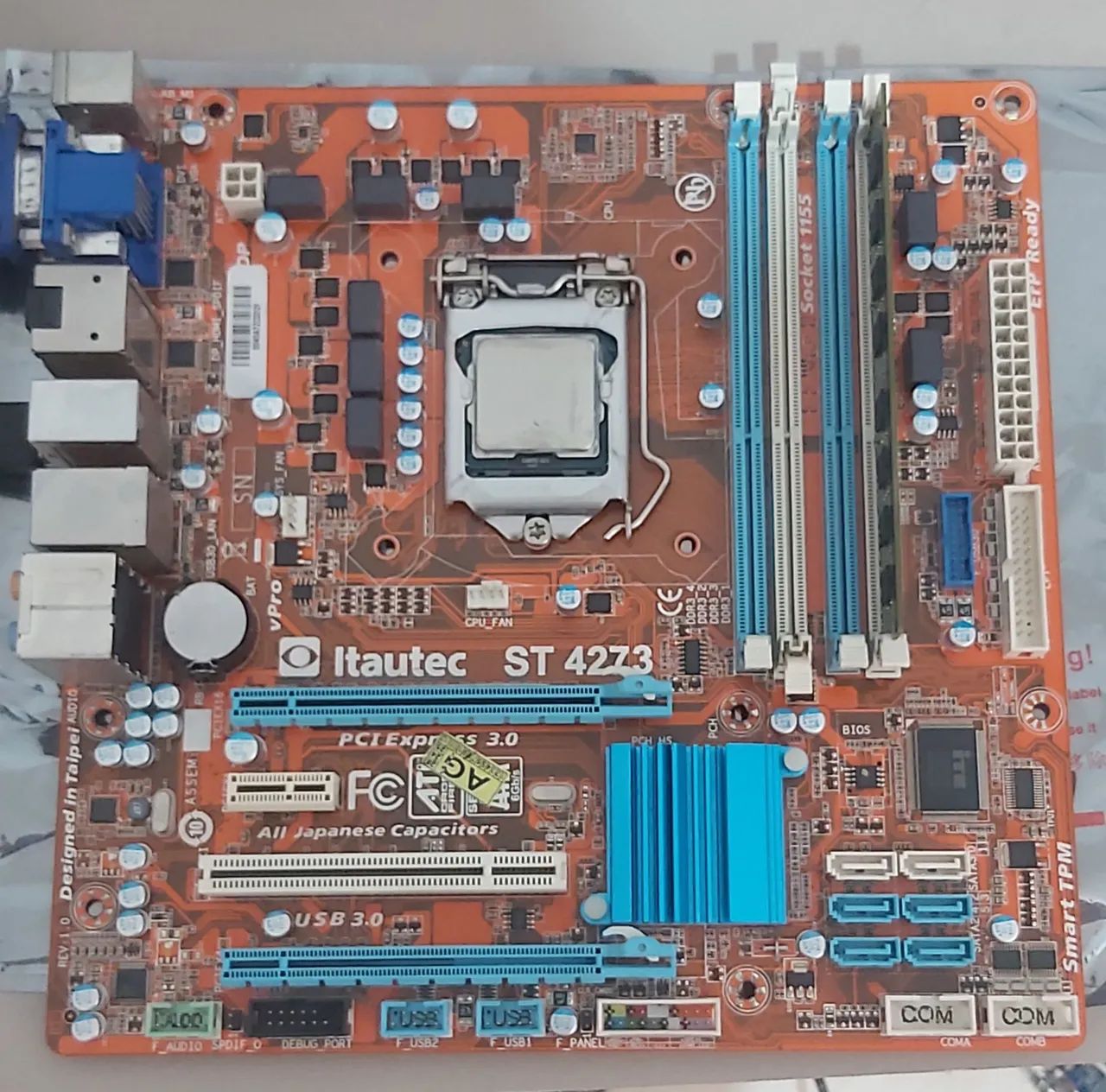 Kit placa mãe + i3 