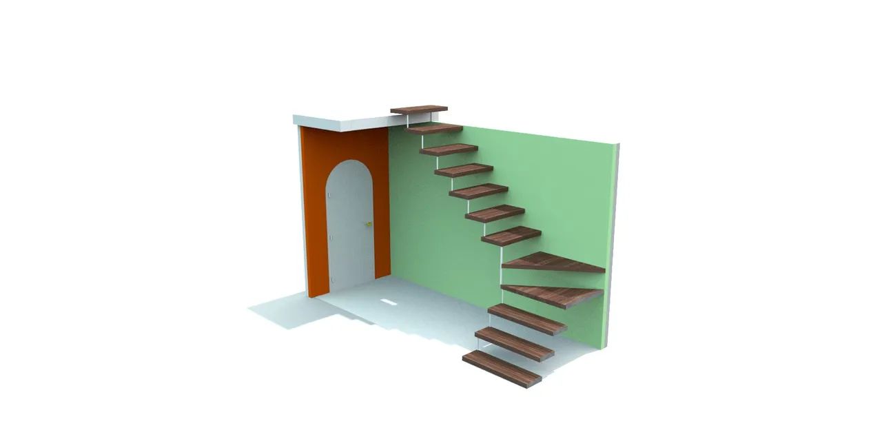 Escada concreto maçiço - Foto 4
