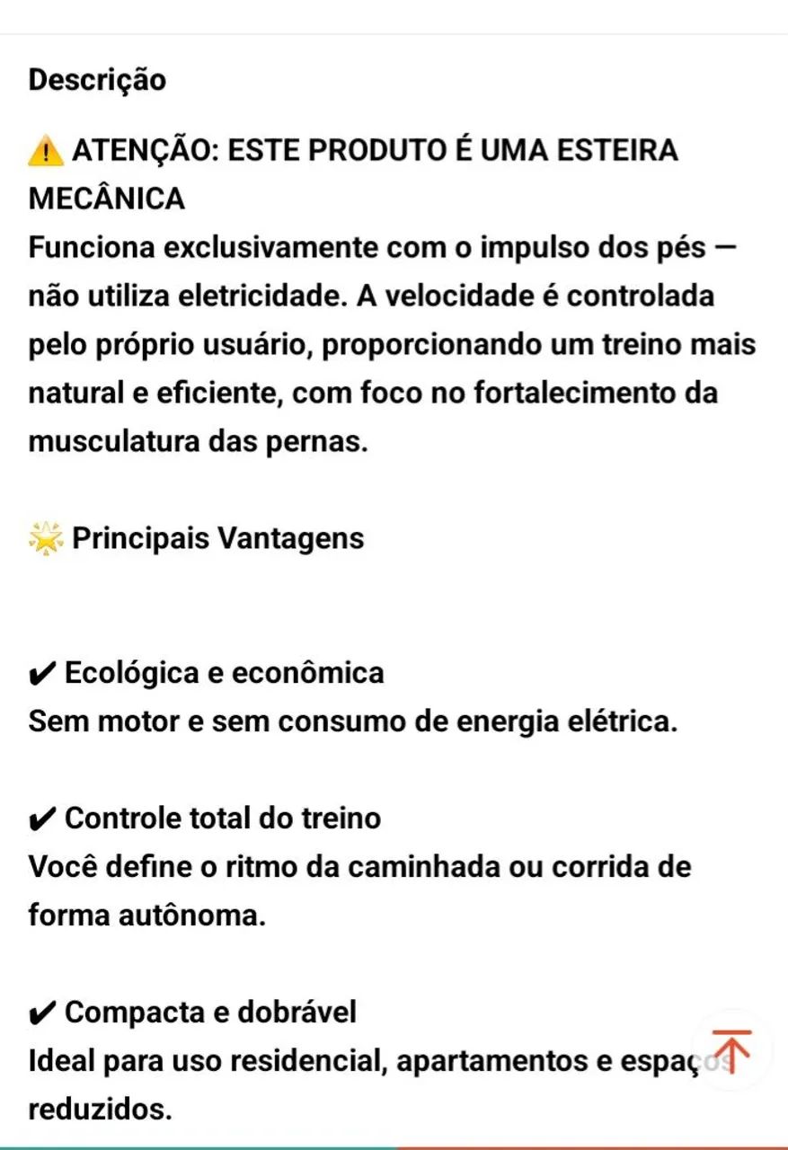 ESTEIRA ERGOMETRICA MONTADA MAIS NUNCA USADA, ESTA NOVA. - Foto 5