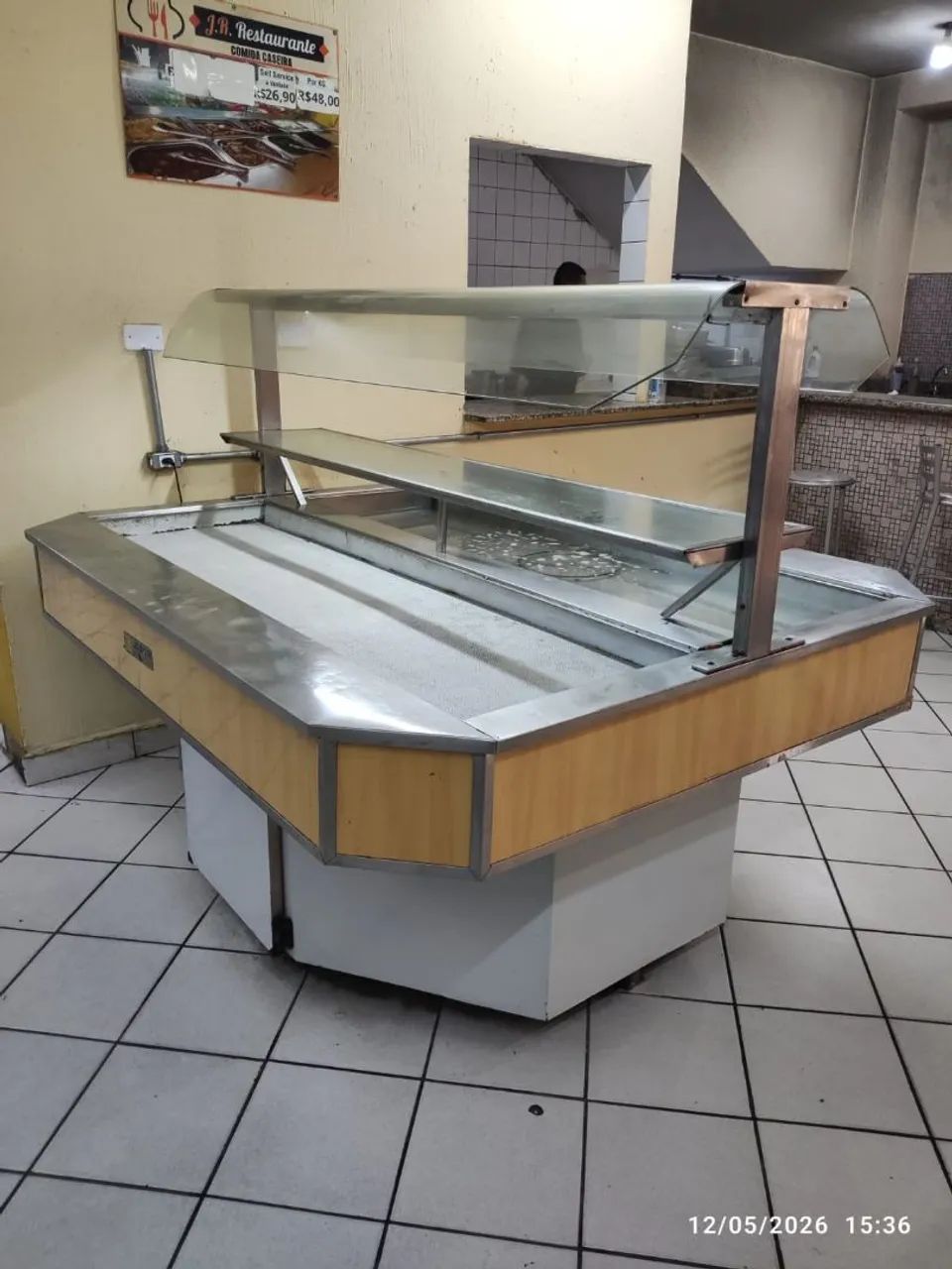 Balcão Buffet Self-Service Quente e Frio - Foto 2