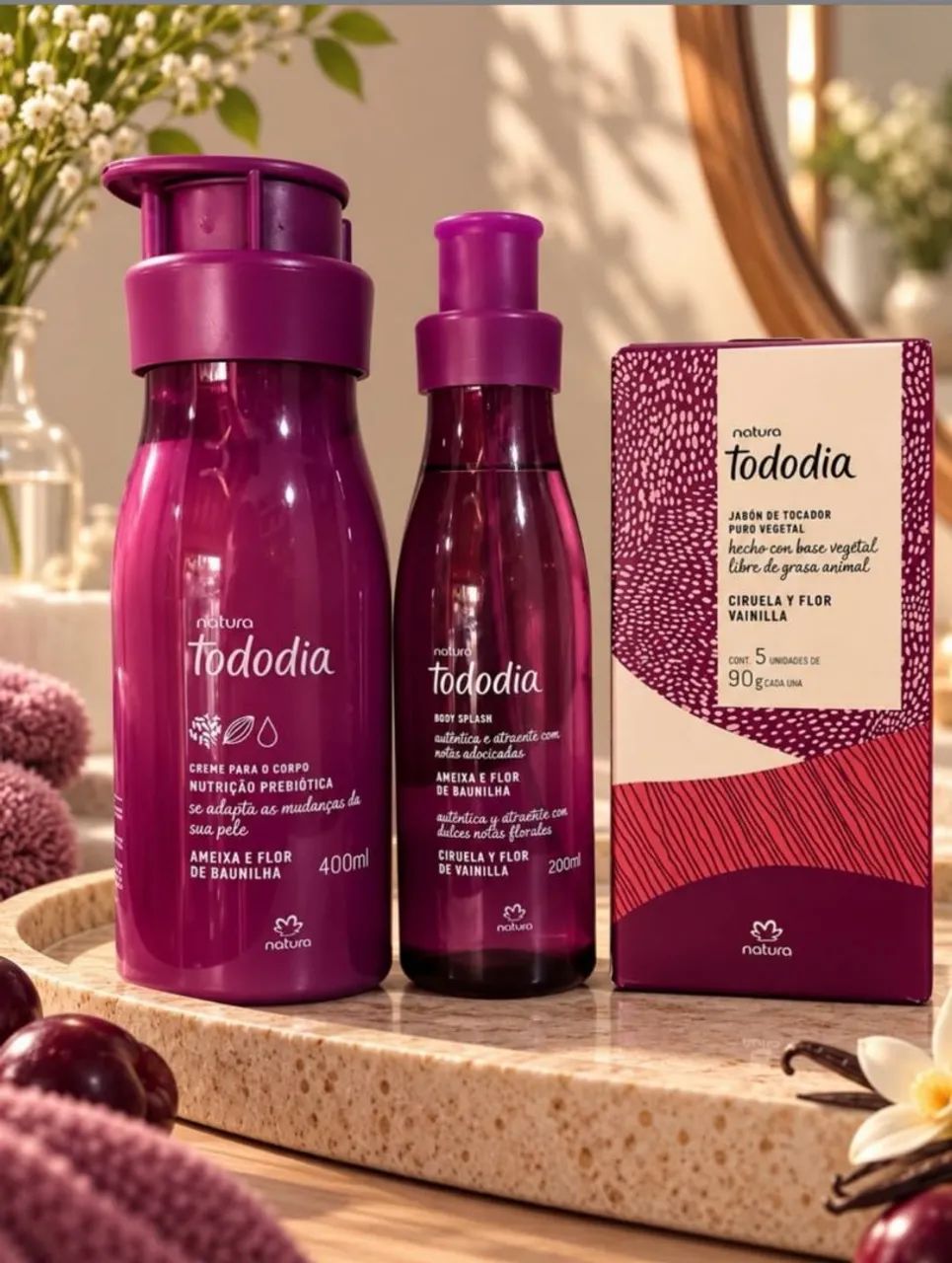 Kit presente Natura Tododia 