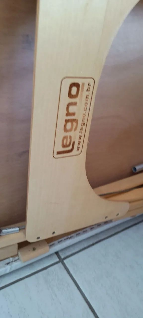 Maca de Massagem Legno Dobrável em Madeira - Foto 2