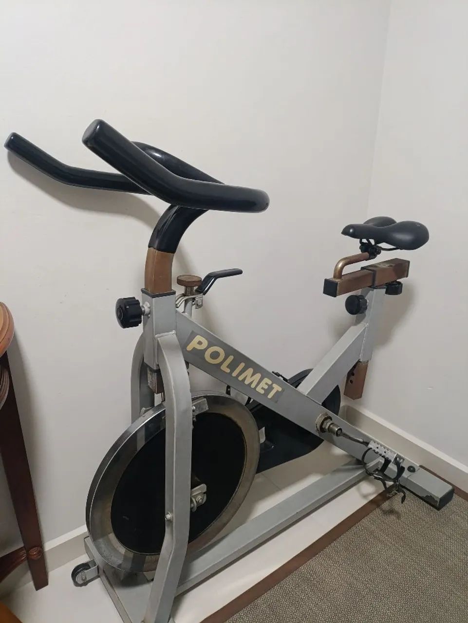 Bicicleta Ergométrica de Spinning Mecânica da Polimet